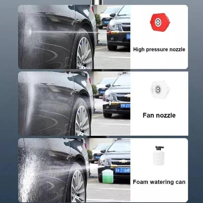 48V Portable Car Washer High Pressure Cordless Car Cleaning Machine for Home and Outdoor Use