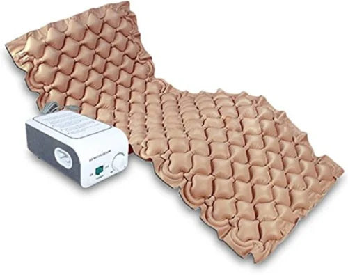 MCP Anti-Decubitus Air Mattress – Bubble Pressure Bed for Bed Sore Prevention with Quiet Pump (Single Size)