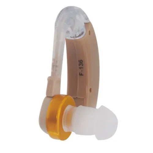 AXON F136 BTE Hearing Aid – Behind-the-Ear Analog Sound Amplifier for Mild to Moderate Hearing Loss
