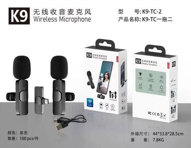 Wireless Lavalier Microphone for Mobile & Camera – Clip-On Collar Mic with Noise Cancellation | Plug & Play for YouTube, Vlogging & Interviews