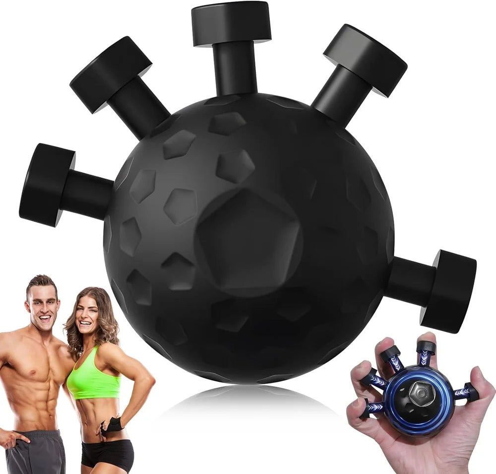MCP Eagle Claw Finger Gripper – Hand & Finger Strength Trainer Exerciser (Black)