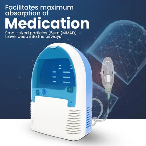 MCP Portable Compressor Nebulizer – Compact Air Nebulizer Machine for Respiratory Care