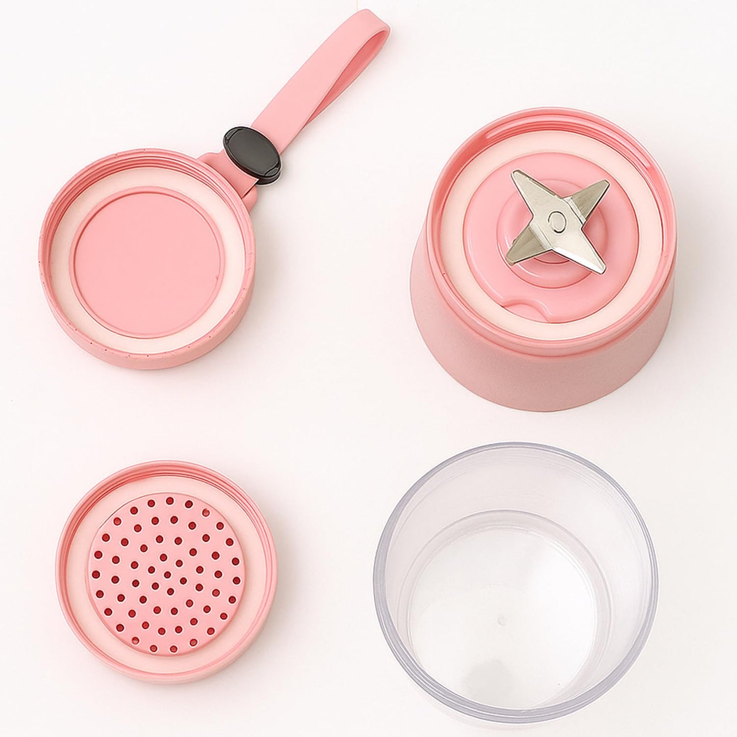 Portable USB Rechargeable Mini Juicer Blender – Personal Smoothie Maker for Travel, Gym & Outdoor Use