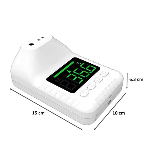 K3 Wall-Mounted Infrared Thermometer – Automatic Non-Contact Temperature Scanner with Fever Alarm