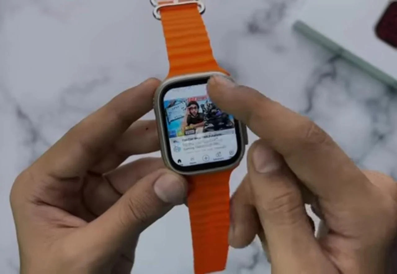 S8 Ultra 4G Android Smartwatch with SIM | 1GB RAM, 16GB Storage, Play Store Support