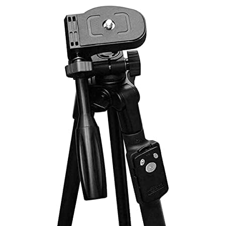 Tripod 3388 Lightweight Camera Stand Adjustable Shooting Tripod Kit Supports Up to 3kg for Mobile and Camera