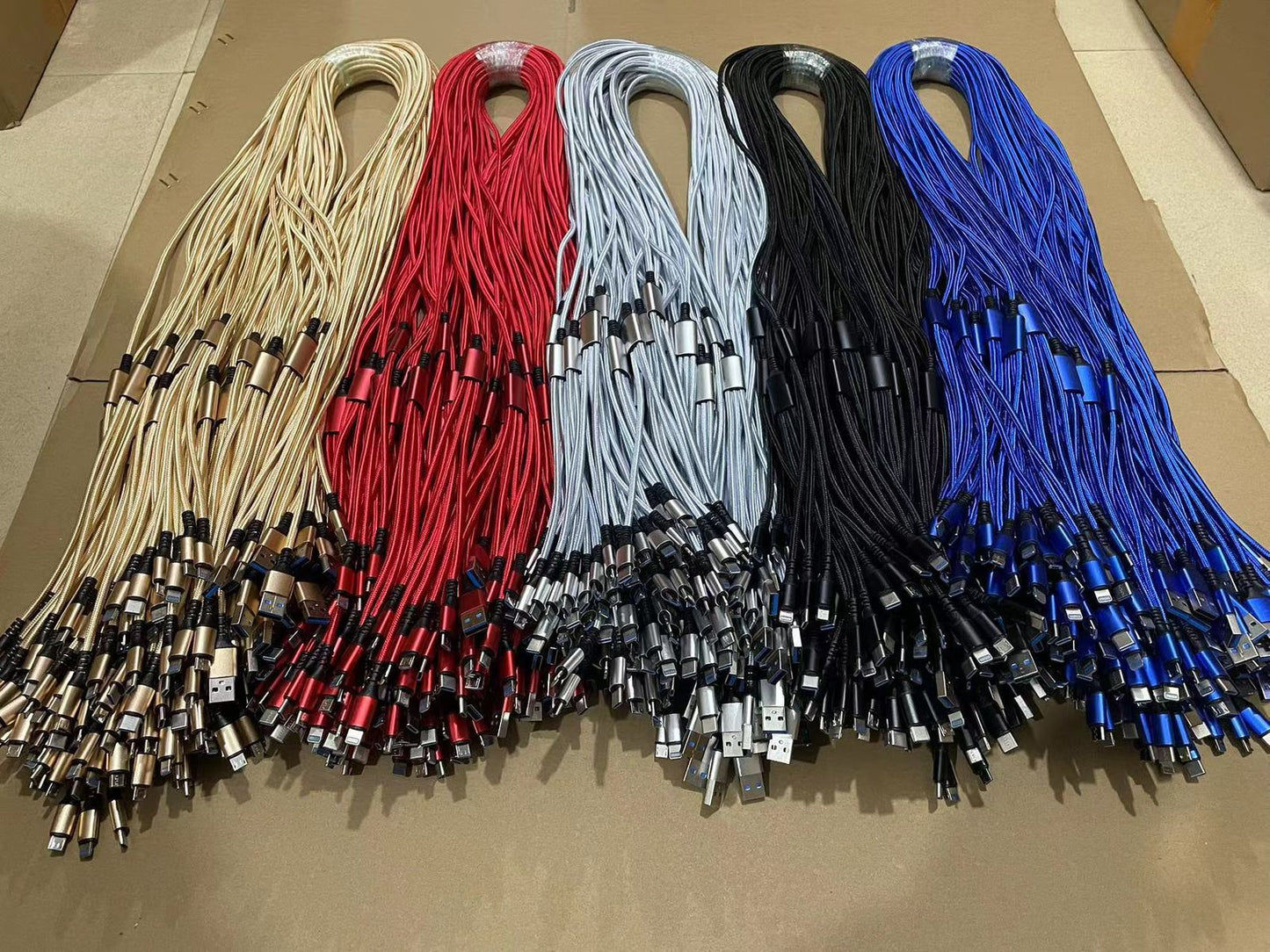 3-in-1 Multi Charging Cable | Universal USB Cable with Type-C, Micro USB & Lightning Connectors for iPhone, Android & Devices