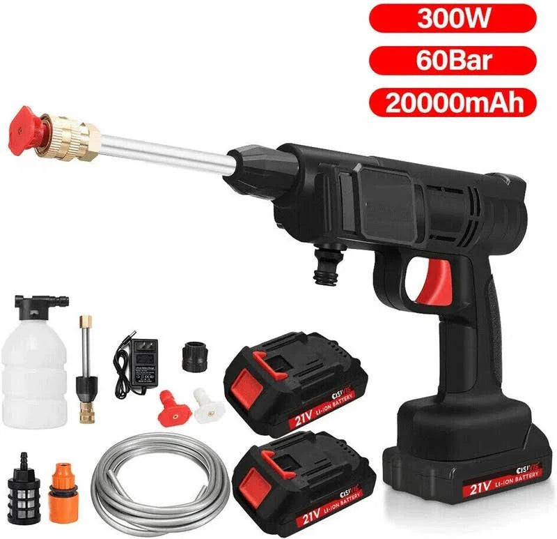 48V Portable Car Washer High Pressure Cordless Car Cleaning Machine for Home and Outdoor Use