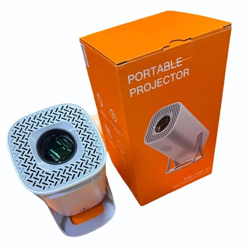 4K Ultra FHD Portable Projector Smart Wireless Home Theater Projector for Movies Gaming and Presentations