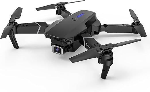E88 Pro Drone with Dual Camera – Foldable RC Quadcopter with HD Camera, Remote Control & Live View for Kids & Beginners