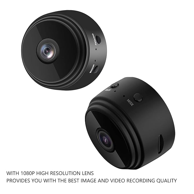 Mini Magnetic Security Camera – Portable Micro Video Surveillance Camcorder for Home & Office Monitoring