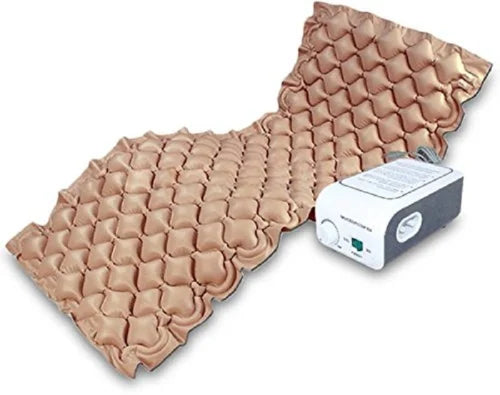 MCP Anti-Decubitus Air Mattress – Bubble Pressure Bed for Bed Sore Prevention with Quiet Pump (Single Size)