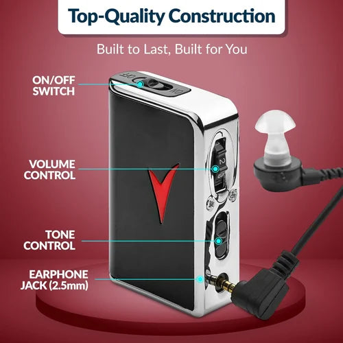 Axon Hearing Aid Best Amplifier V-99 Pocket Hearing Aid