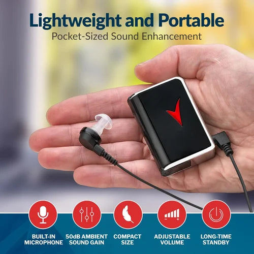 Axon Hearing Aid Best Amplifier V-99 Pocket Hearing Aid