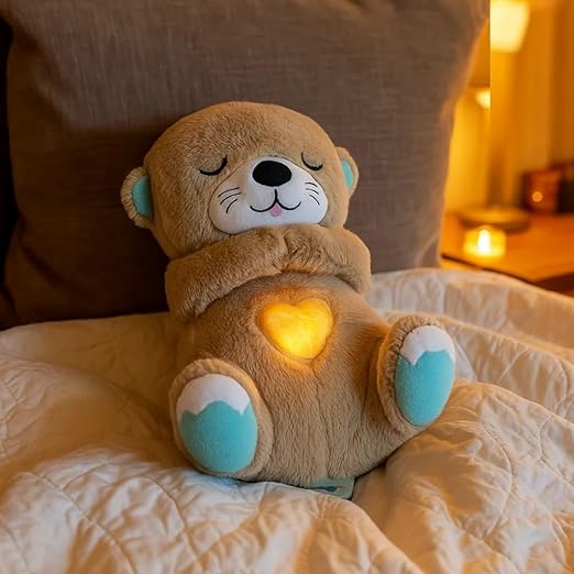 Breathing Teddy Bear Soft Toy for Kids – Calming Plush Toy for Girls with Soothing Motion & Cute Design