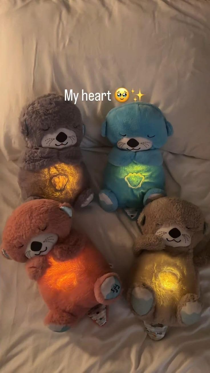 Breathing Teddy Bear Soft Toy for Kids – Calming Plush Toy for Girls with Soothing Motion & Cute Design