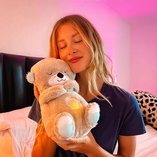 Breathing Teddy Bear Soft Toy for Kids – Calming Plush Toy for Girls with Soothing Motion & Cute Design