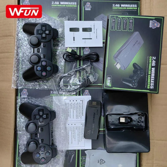 GS5 2.4G Retro Game Stick with Dual Wireless Controllers