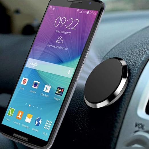 Universal Magnetic Car Phone Holder – Dashboard & Desk Mount with Strong 3M Adhesive