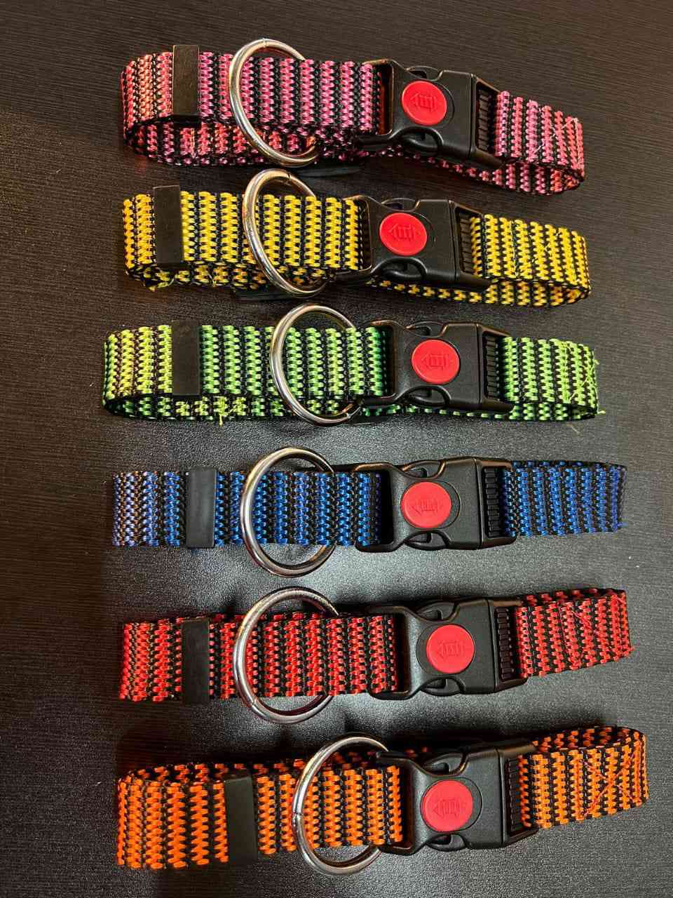 1-Inch Dog Collar with Clip Buckle | Adjustable Nylon Pet Collar for Small, Medium & Large Dogs