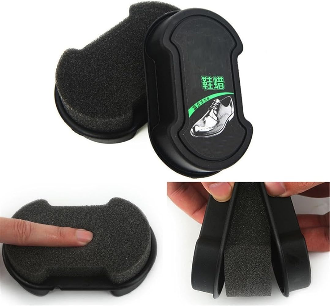 Double-Sided Instant Shoe Polish Sponge