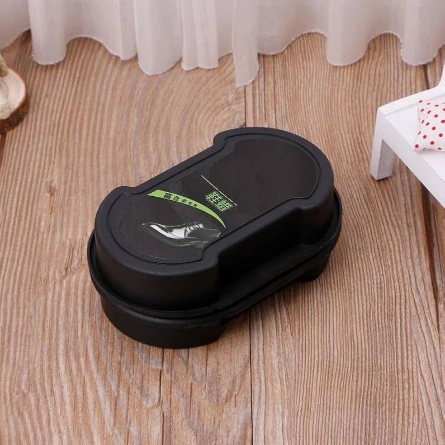 Double-Sided Instant Shoe Polish Sponge