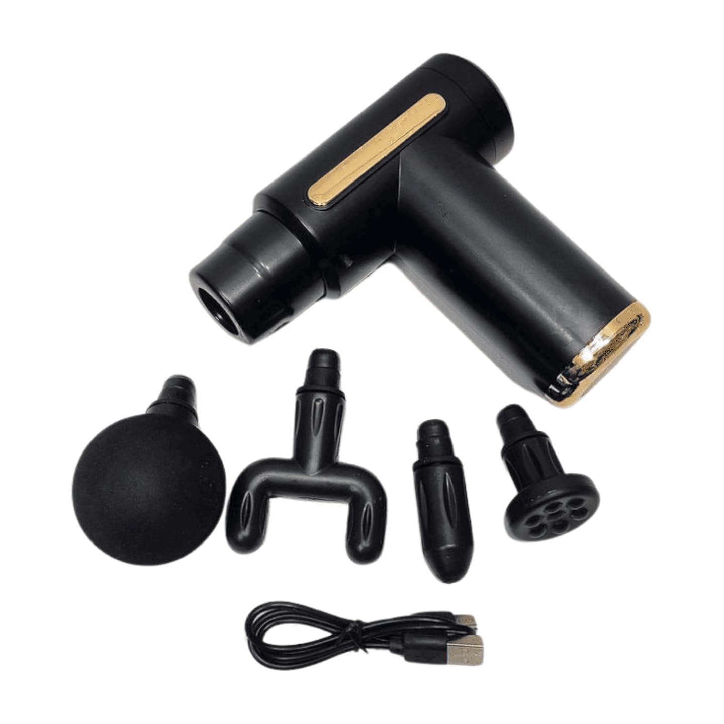 MXTOP Facial Massage Gun MP-720 Black | 6 Speed Levels Variable Frequency Vibration | Portable Face & Muscle Massager for Relaxation & Post-Workout Recovery