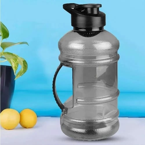 1.5L Gallon Gym Water Bottle with Shaker | BPA-Free Protein Sipper with Mixer Ball