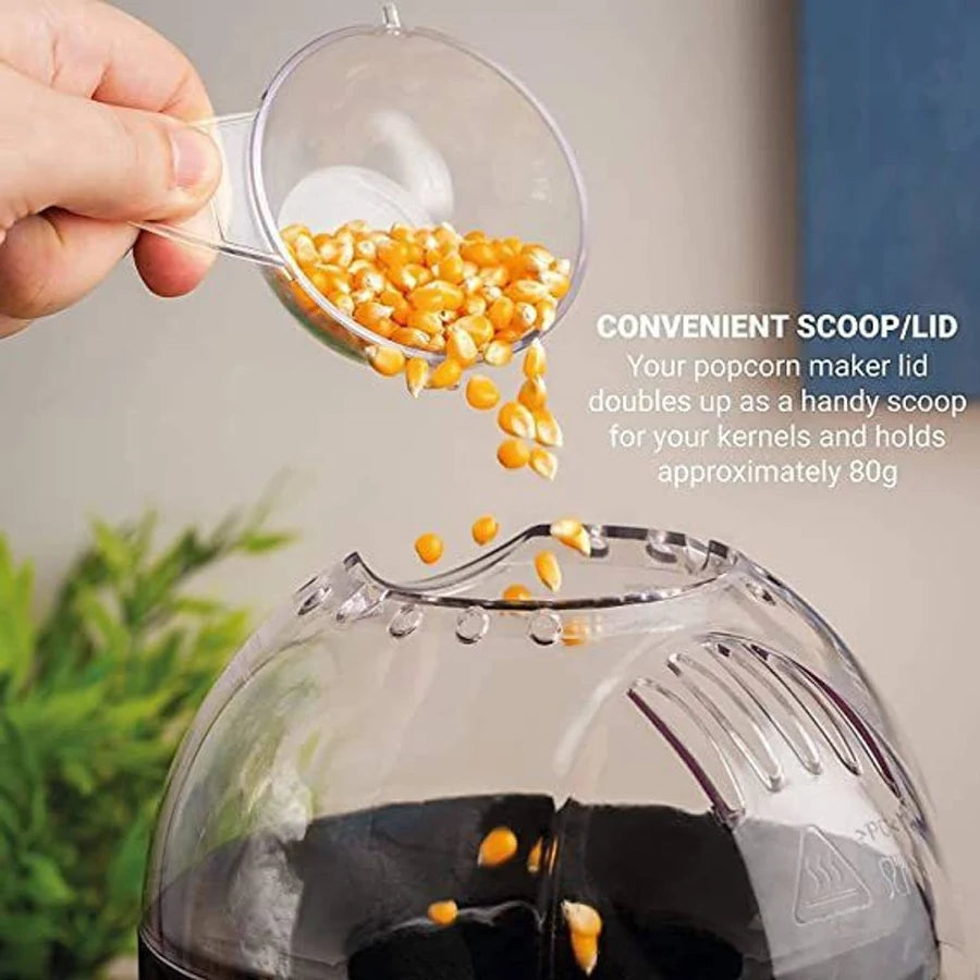 Hot Air Popcorn Maker – Oil-Free Electric Popcorn Machine for Healthy Snacks