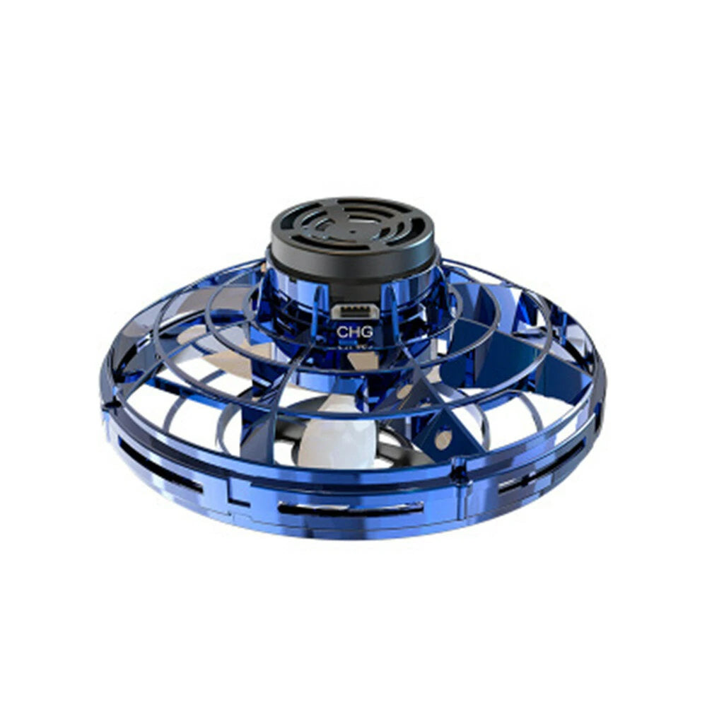 Flying Spinner Toy – 360° Rotating Hand-Controlled Drone with RGB Lights
