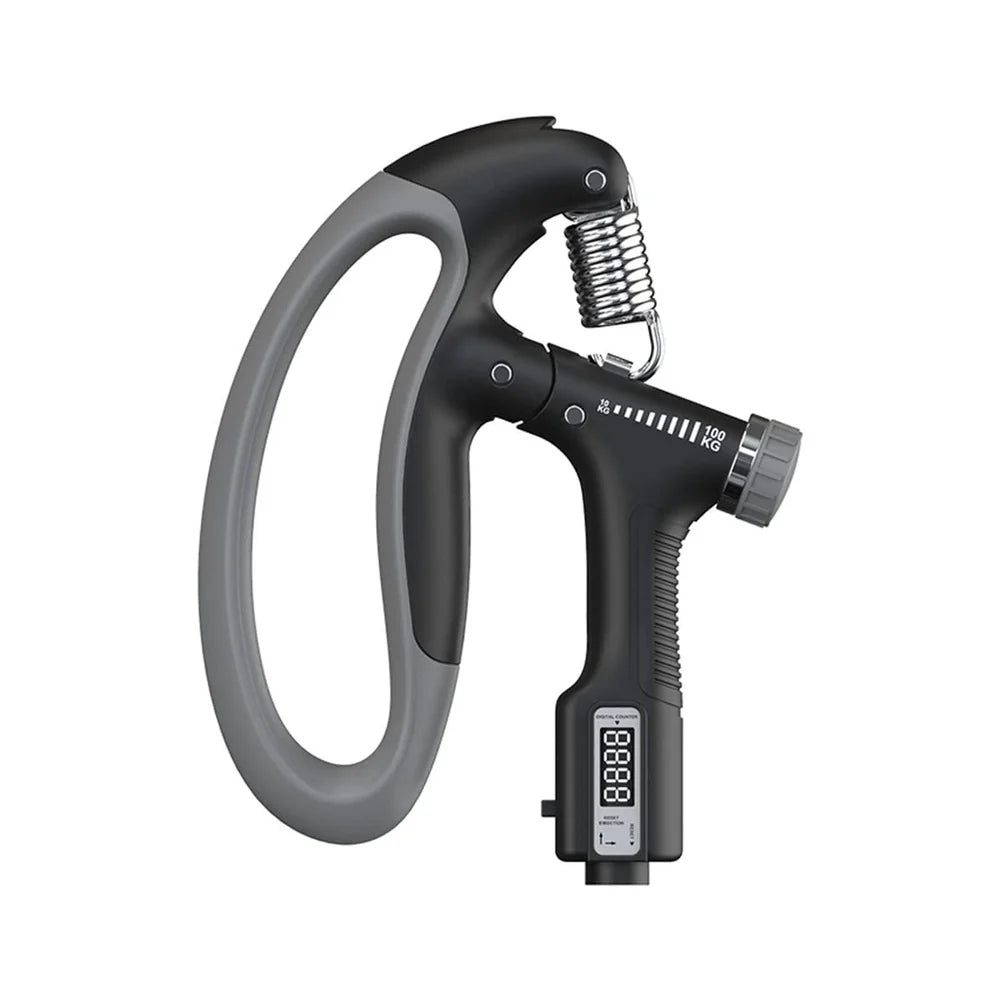 Hand Grip Strengthener with Counter – Adjustable Resistance 10–100 kg for Forearm & Wrist Training