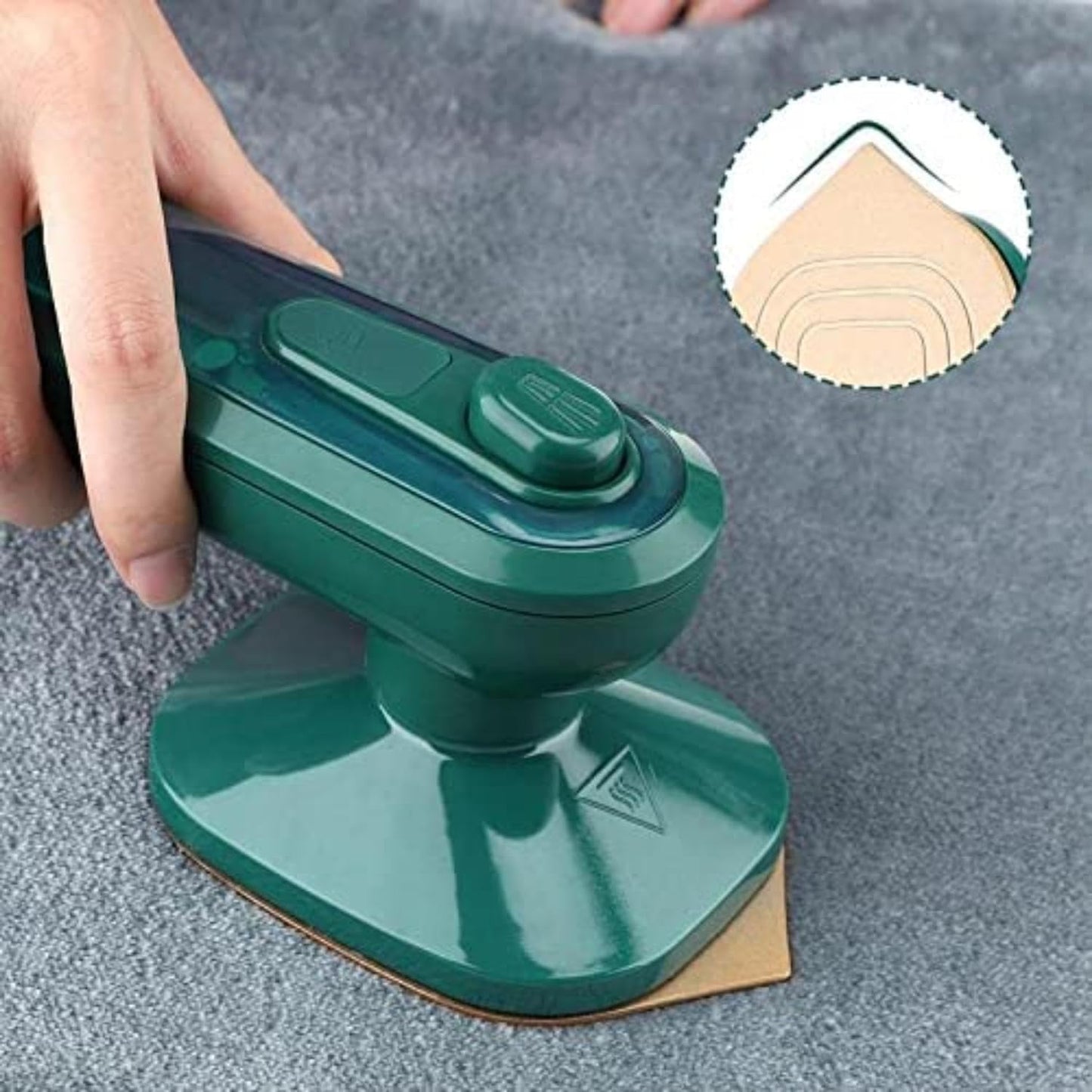 Portable Garment Steamer & Mini Iron – Handheld Dry & Wet Ironing for Travel & Home Use