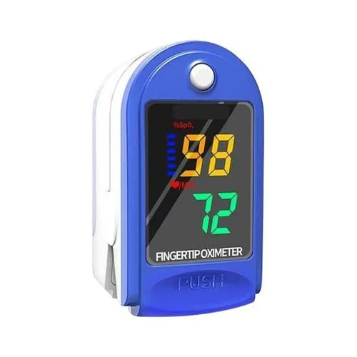 Digital Finger Pulse Oximeter – SpO2 & Pulse Rate Monitor with Dual Color LED Display (Portable & Accurate)