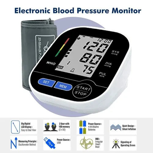 MCP BP115 Automatic Digital Blood Pressure Monitor