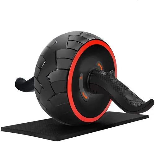 MEGA Ab Wheel Roller – Core Strength Trainer with Anti-Slip Handles & Smooth Rolling Wheel