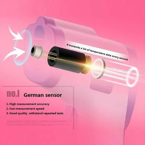 MCP Infrared Non-Contact Thermometer – Fast Digital Temperature Gun with 1-Second Reading (Body & Object Mode)