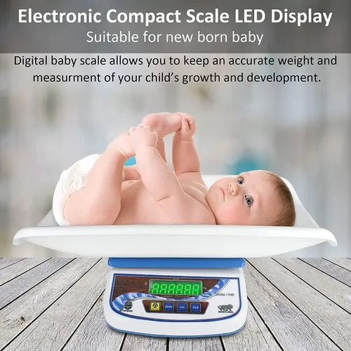 MCP Virgo Digital MCP Virgo Digital Baby Weighing Scale with Tray, Multi-Use for Baby & Kitchen