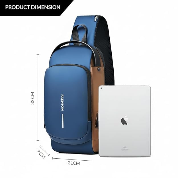 Spiffy Waterproof Crossbody Sling Bag