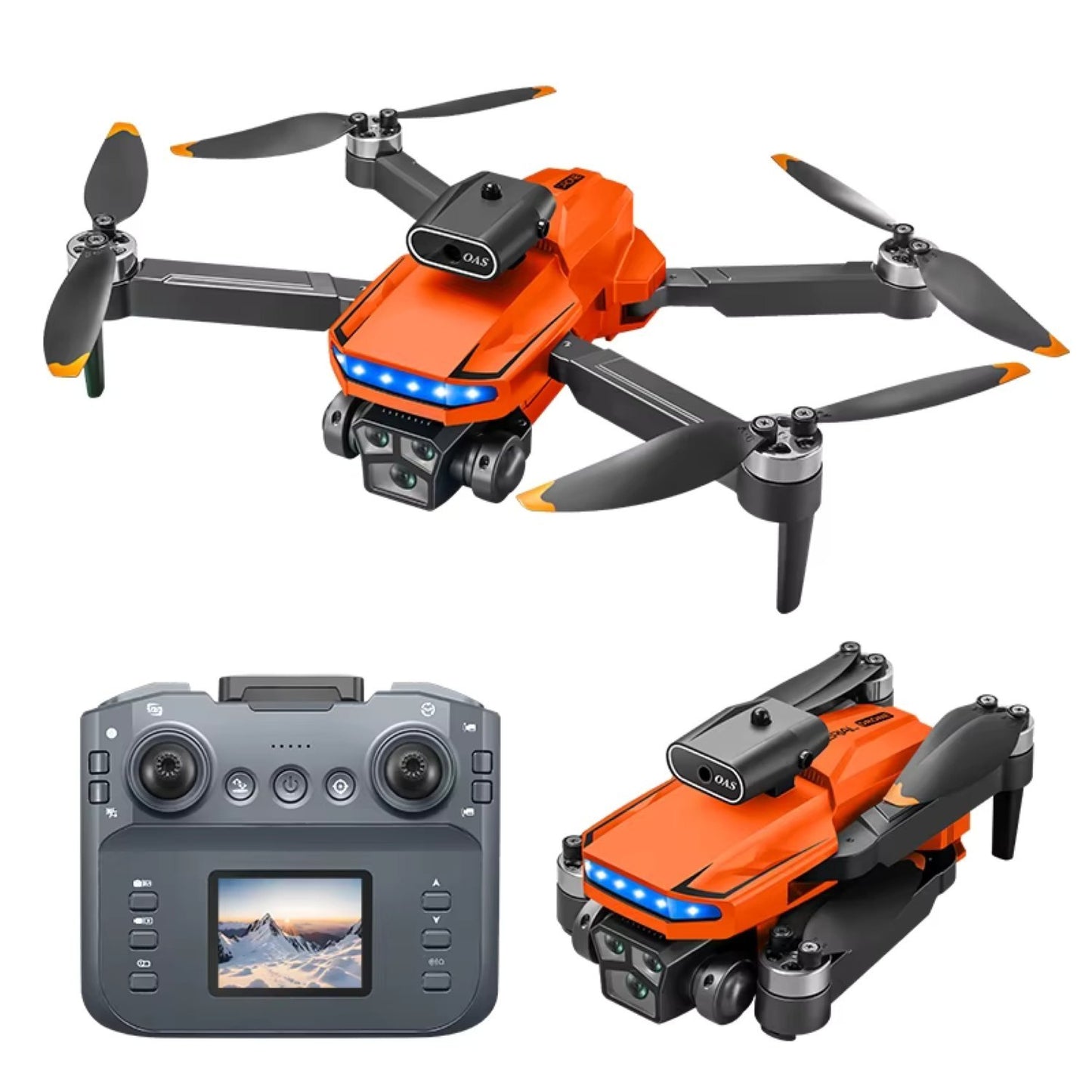 P18 Pro Intelligent Obstacle Avoidance Drone Foldable HD Camera Drone for Beginners and Aerial Photography