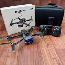 P18 Pro Intelligent Obstacle Avoidance Drone Foldable HD Camera Drone for Beginners and Aerial Photography