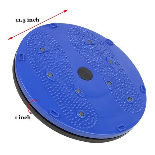 PAXMAX Magnetic Twister Board – Waist Toning Disc with Acupressure & LLLT Therapy
