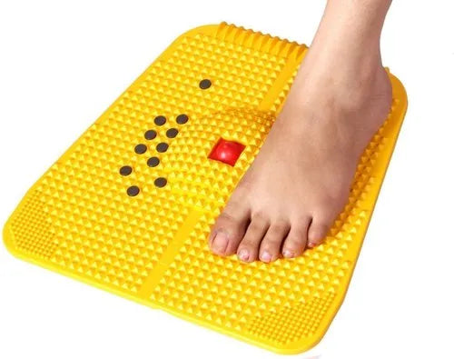 PAXMAX Acupressure Foot Massage Mat – Magnetic Reflexology Pain Relief Pad