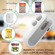 Portable Sealing Machine Handheld Bag Sealer USB Rechargeable Mini Heat Sealer for Food Storage