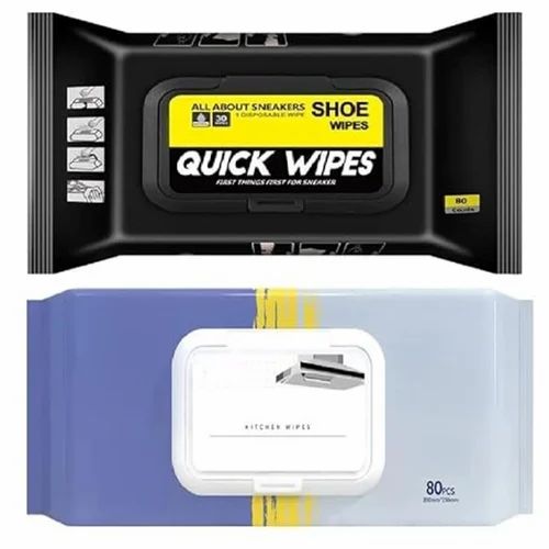 Paper Shoe Wipes – Disposable Sneaker Cleaning Wipes for Instant Stain Removal