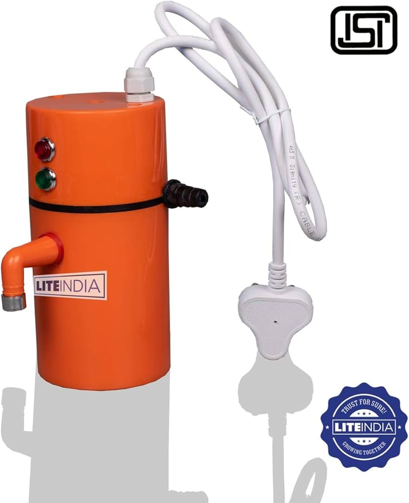 Portable Instant Electric Water Heater – Mini Tankless Geyse
