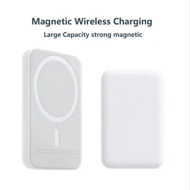 MagSafe Power Bank 5000mAh | Magnetic Wireless Charger for iPhone 14/13/12 Series