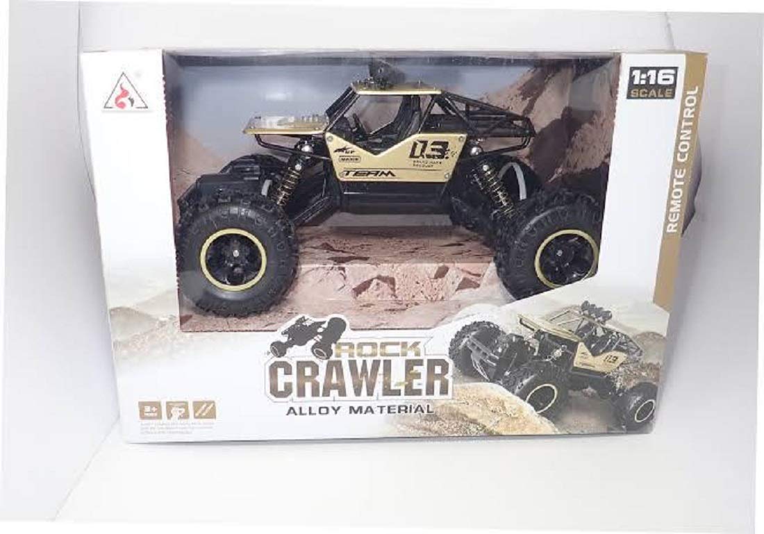 Alloy Rock Crawler RC Car – Off-Road 4x4 Climbing Truck with Durable Metal Body & High Traction Tires