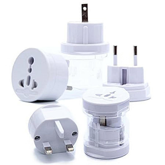 International Multipurpose Travel Adapter All-in-One | Universal Plug Converter with USB Ports for Worldwide Travel