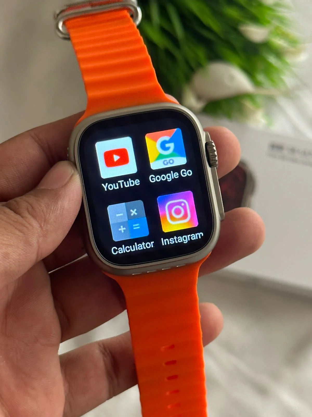 S8 Ultra 4G Android Smartwatch with SIM | 1GB RAM, 16GB Storage, Play Store Support