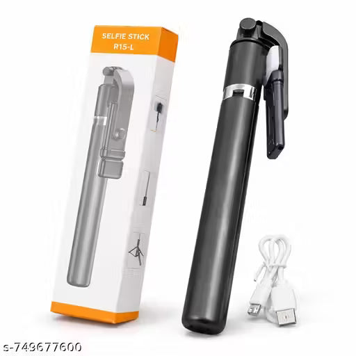 Adjustable Selfie Stick Tripod with 360° Rotation | Extendable Phone Stand for iPhone & Android